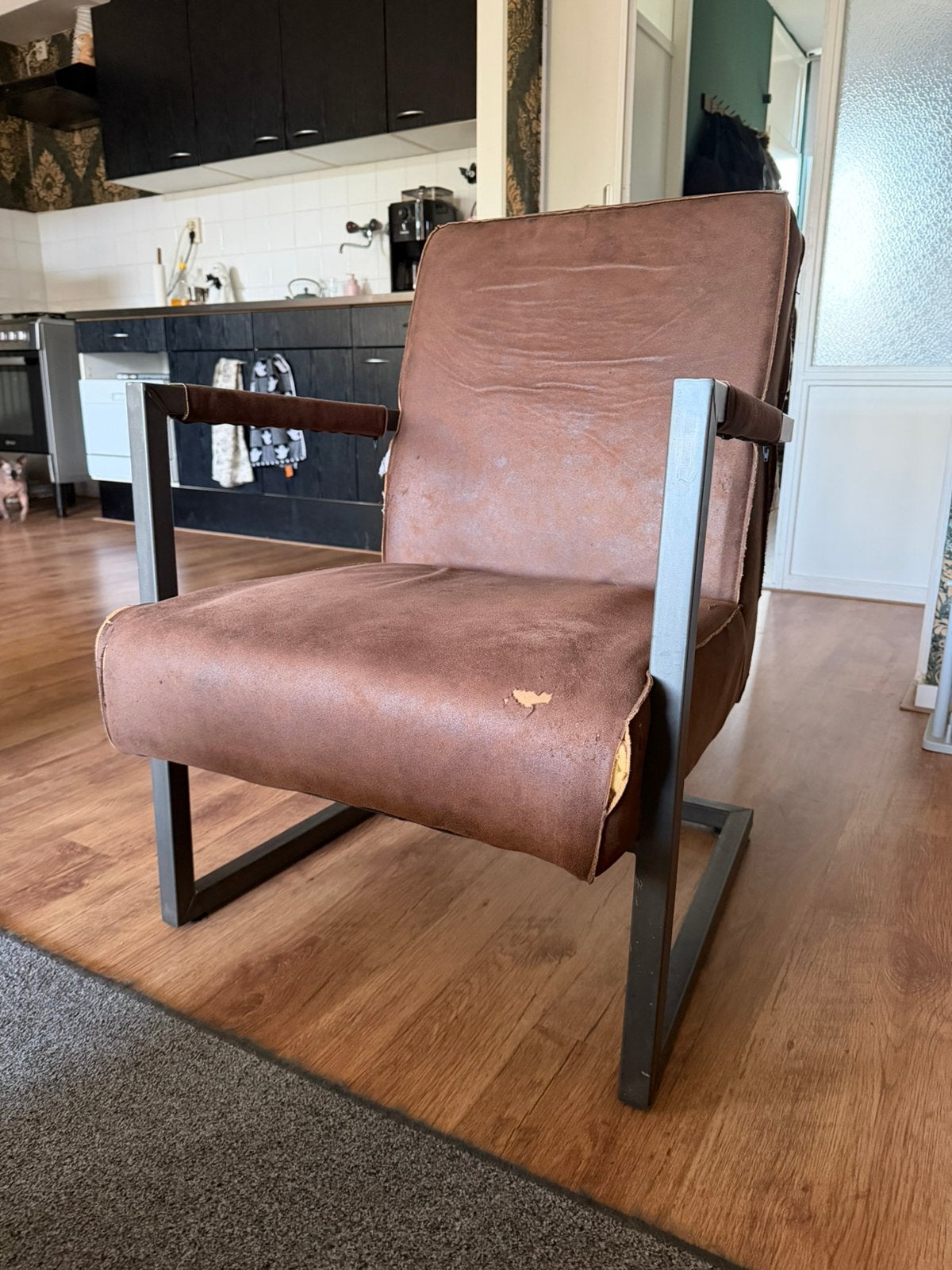 GRATIS op te halen stoel., Ophalen, Gebruikt, 75 tot 100 cm