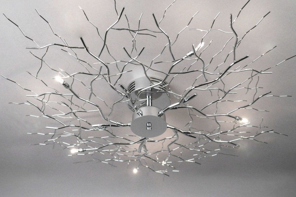 takkenbos plafondlamp tafel bed woonkeuken bedrijf 85cm lamp, Ophalen of Verzenden, Nieuw, G9