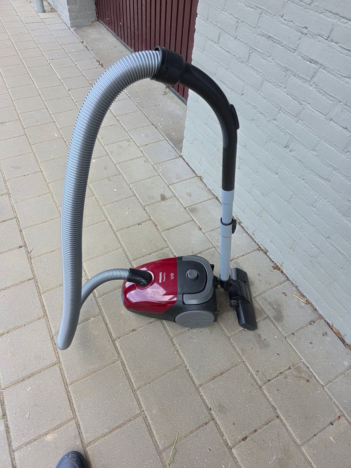 Philips PowerGo stofzuiger - Zo goed als nieuw, DAP NL9206AD-4a Drachten, Info@philips.com, Ophalen of Verzenden, Zo goed als nieuw