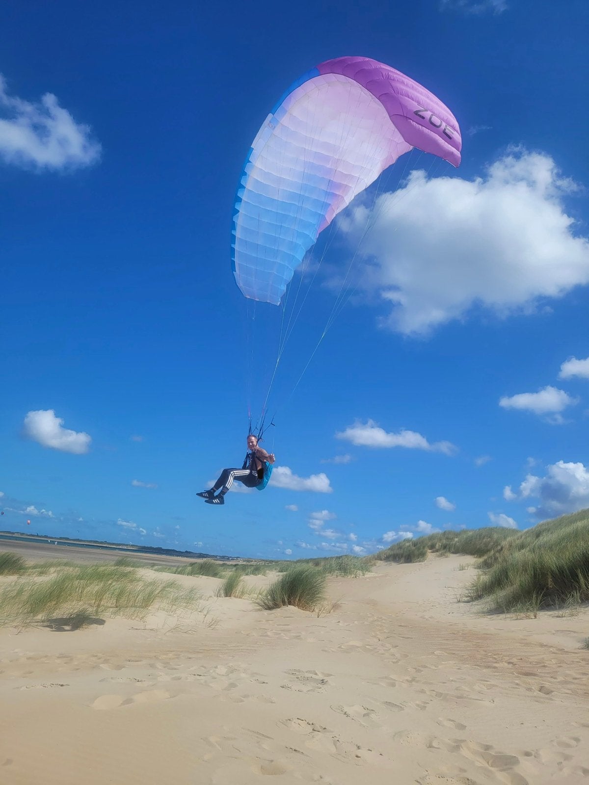 Sky Zoe 17m2 Hike & Fly Miniwing Paraglider - Nieuwstaat!, Sport en Fitness, Ophalen of Verzenden, Zo goed als nieuw, Scherm