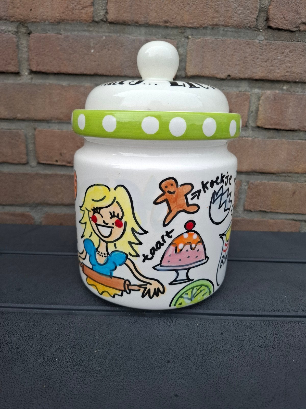 blond amsterdam oude voorraad pot, Ophalen of Verzenden, Aardewerk, Overige typen
