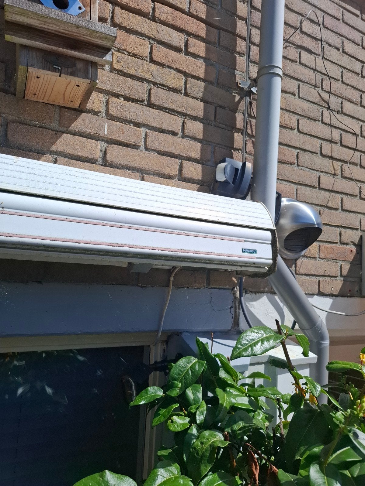 Zonnescherm Harol met defecte motor, zelf demonteren., Ophalen, Gebruikt, 200 cm of meer, 200 cm of meer