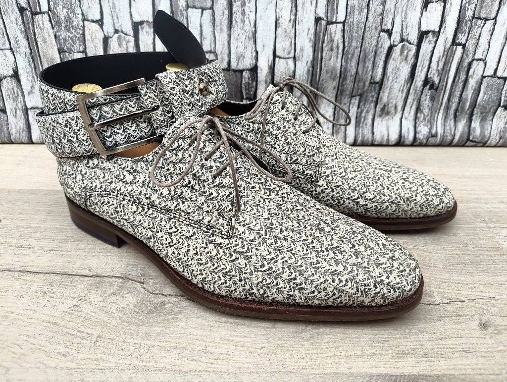 Floris van Bommel prachtige herenschoenen + riem - Maat 42!, Overige kleuren, Verzenden, Floris van Bommel, Zo goed als nieuw