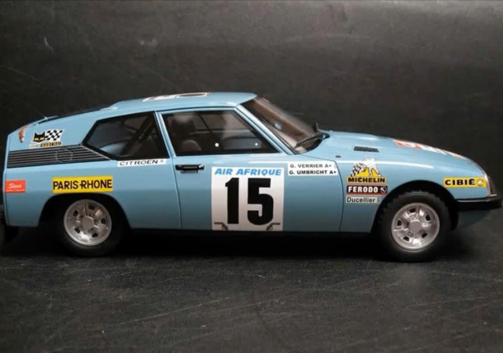 Citroen SM Prototype Rallye Blauw '73 OTTO MOBILE 1/18 OT064, Verzenden, Nieuw, Auto, OttOMobile