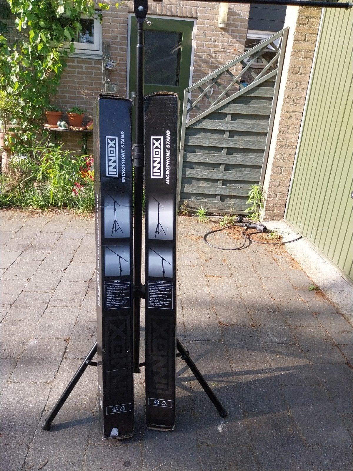 Innox IVA 24 Microfoonstandaard met hengel, Ophalen, Zo goed als nieuw, Overige typen