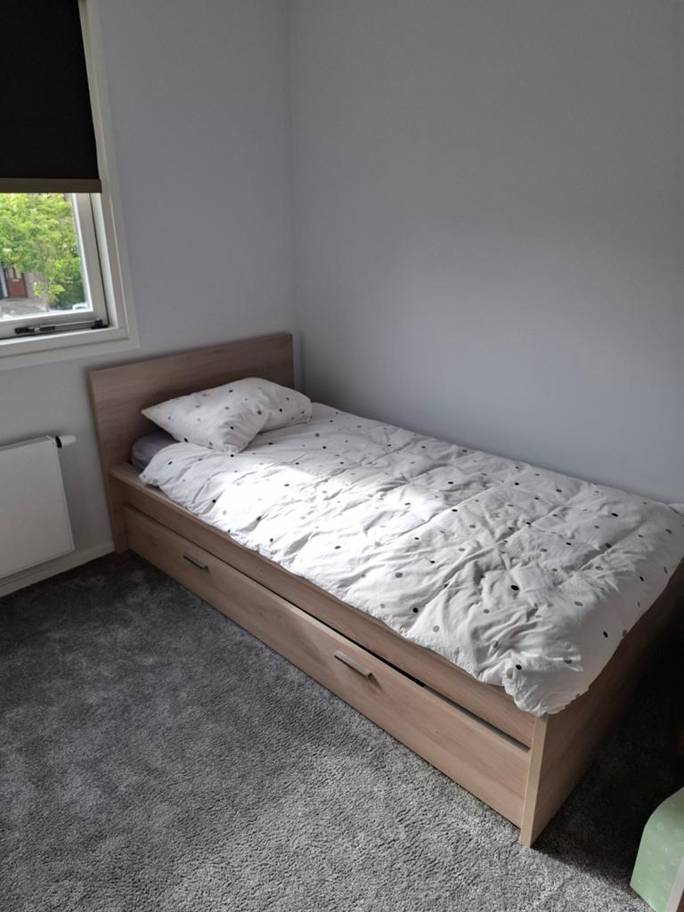 Bed en kledingkast, Ophalen, Gebruikt, Eenpersoons