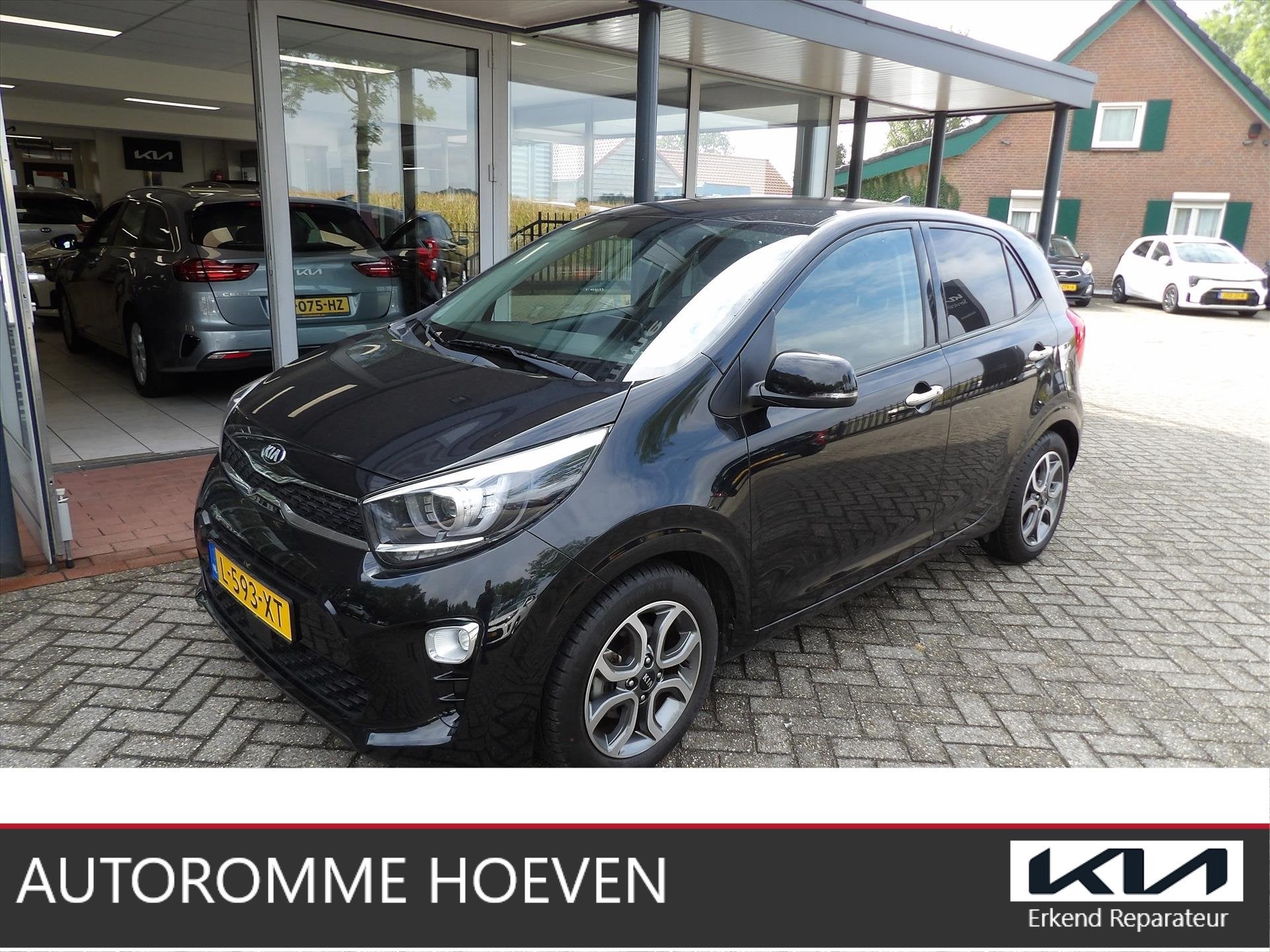 KIA Picanto 1.0 DPi DynamicPlusLine Luxe ! 6.100km, Auto's, Voorwielaandrijving, Dealer onderhouden, Stof, Gebruikt