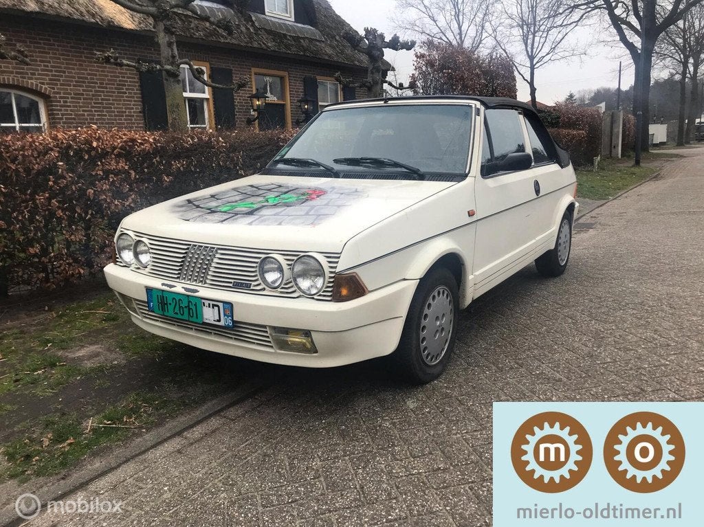 Fiat Bertone Ritmo 100 S Cabriolet, Auto's, Fiat, Bedrijf, Te koop, Overige modellen, Open dak, Benzine, Cabriolet, Handgeschakeld