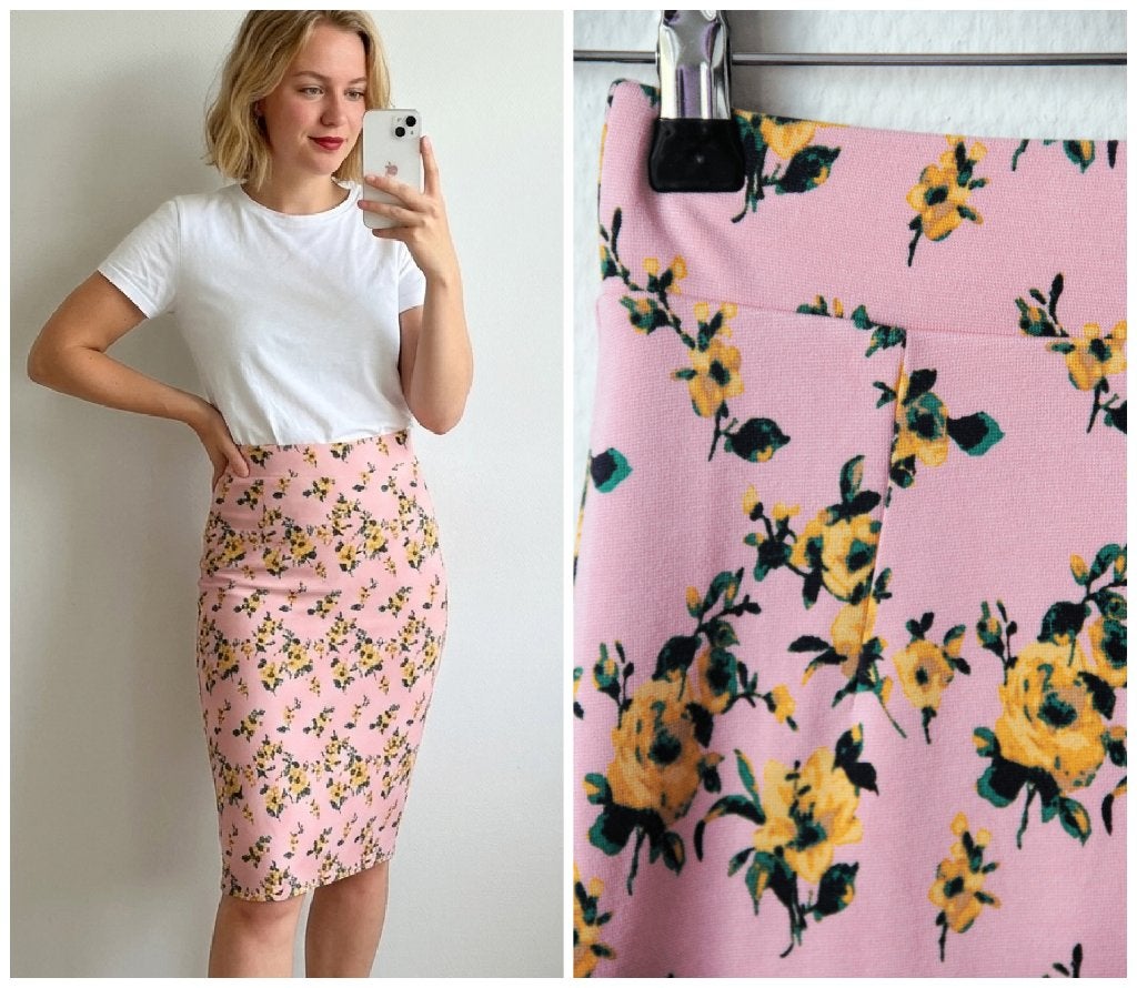 Baum und Pferdgarten - NIEUW / bloemen rok roze - maat XS, Kleding | Dames, Verzenden, Knielengte, Roze, Maat 34 (XS) of kleiner
