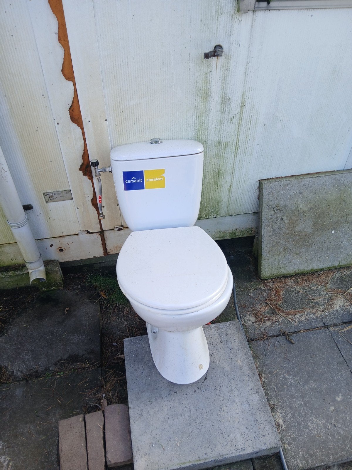 wc pot cersanit, Ophalen of Verzenden, Gebruikt, Steen, Toilet
