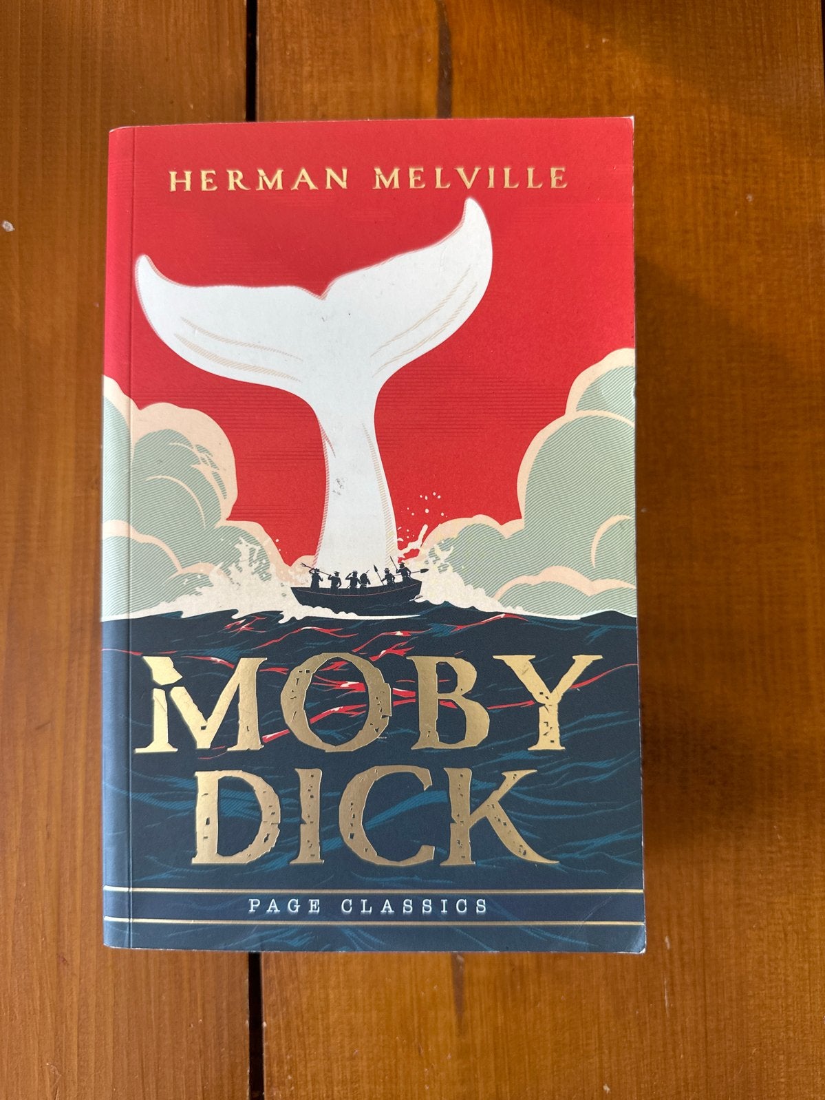 Moby Dick - Herman Melville (Page Classics), Ophalen of Verzenden, Zo goed als nieuw, Amerika