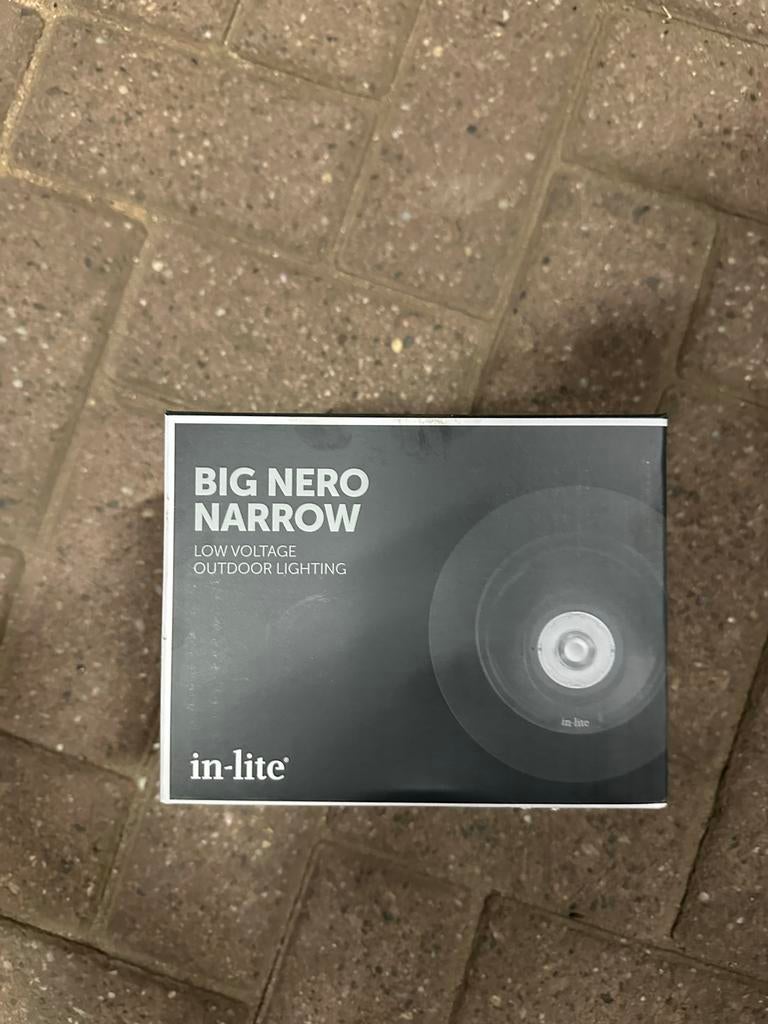 In-lite Big Nero Narrow grondspot, Overige materialen, Minder dan 50 watt, Nieuw, Ophalen of Verzenden