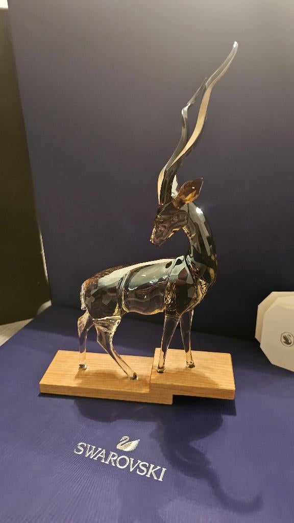 Swarovski African Sunset Koedoe! NIEUW!, Verzamelen, Swarovski, Ophalen of Verzenden, Nieuw, Figuurtje