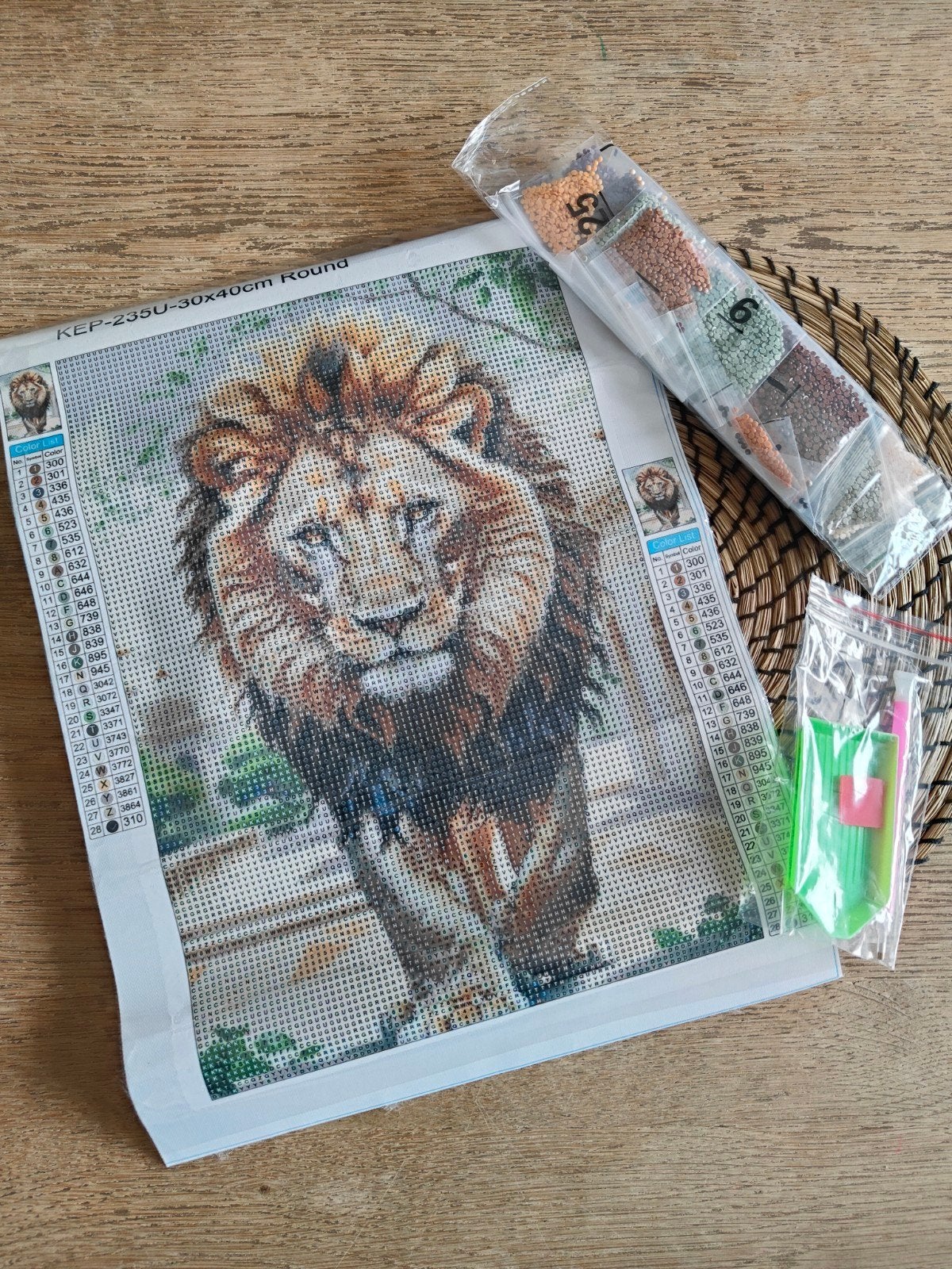 Diamond painting, Ophalen of Verzenden, Nieuw, Dieren, Knutselwerk