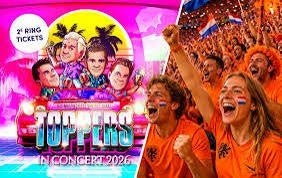 Toppers in concert. 20 Juni incl WK NL, Twee personen