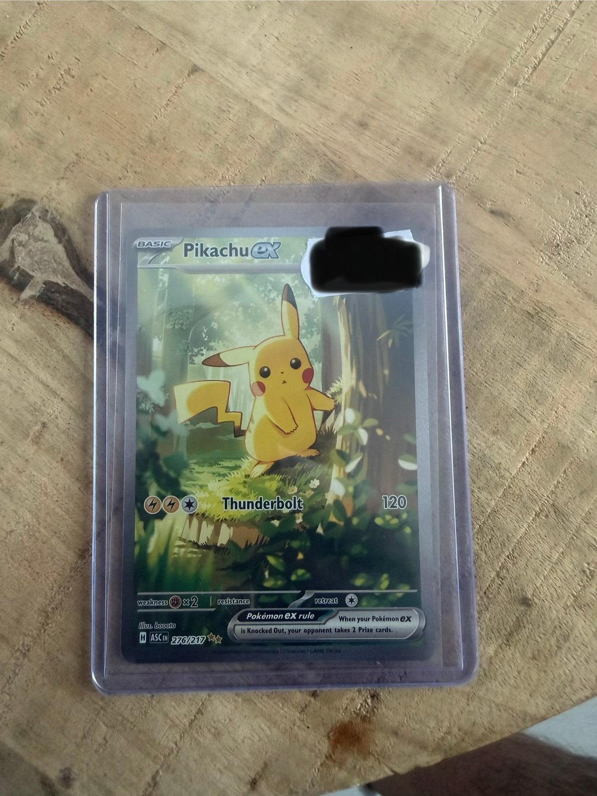 Pikachu EX Pokémon Kaart - Zeldzaam en in Topstaat, Ophalen of Verzenden, Nieuw, Losse kaart