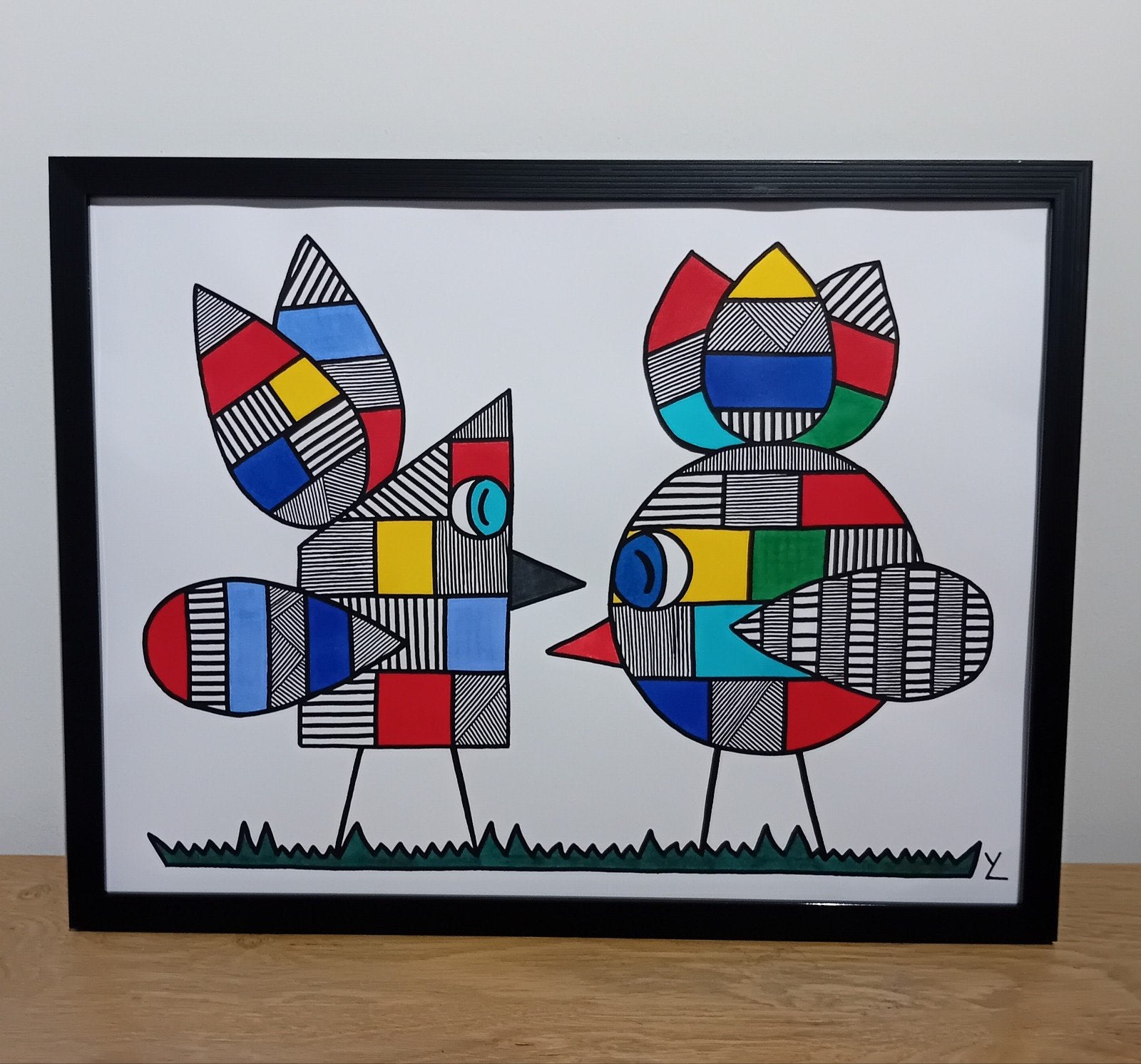 Special Art. Schilderijen. Zie foto's., Antiek en Kunst, Ophalen of Verzenden, Gesigneerd