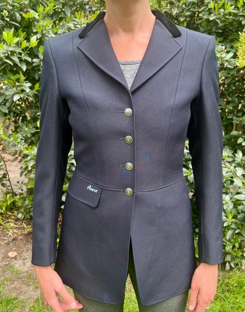 Wedstrijdjasje pikeur, Dieren en Toebehoren, Paardrijkleding, Dressuur, Ophalen of Verzenden, Zo goed als nieuw, Dames