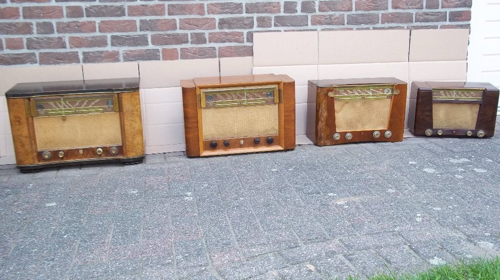 Philips oude buizen radio's BX400 t/m BX700, Ophalen, Gebruikt, Radio