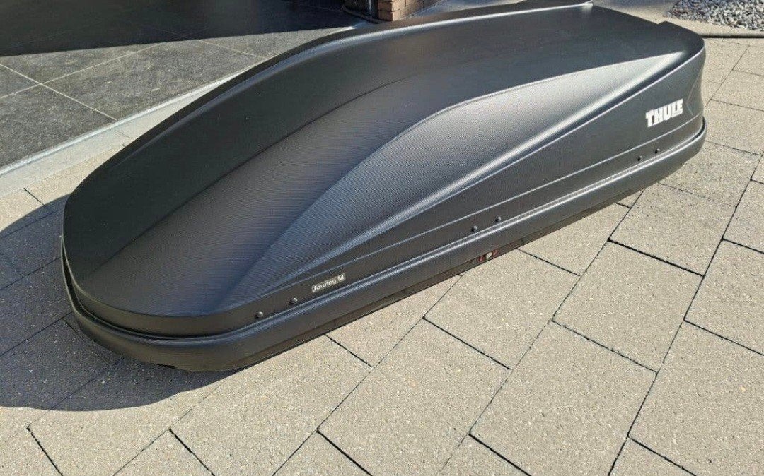 THULE TOURING M/200 AEROSKIN DAKKOFFER BLACK ( 400 LITER), Auto diversen, Ophalen