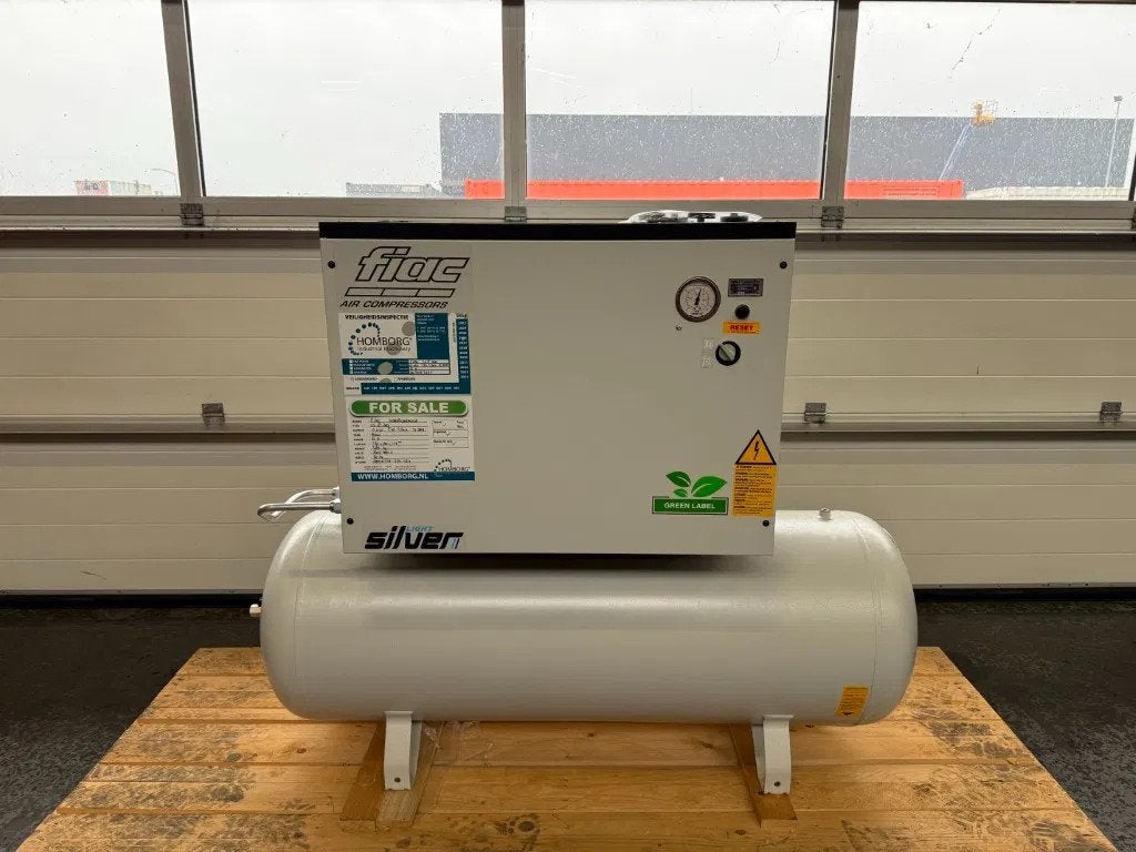 Fiac LS 8 - 200 Elektrische Schroefcompressor 6 kW 736 L / m, Ophalen of Verzenden