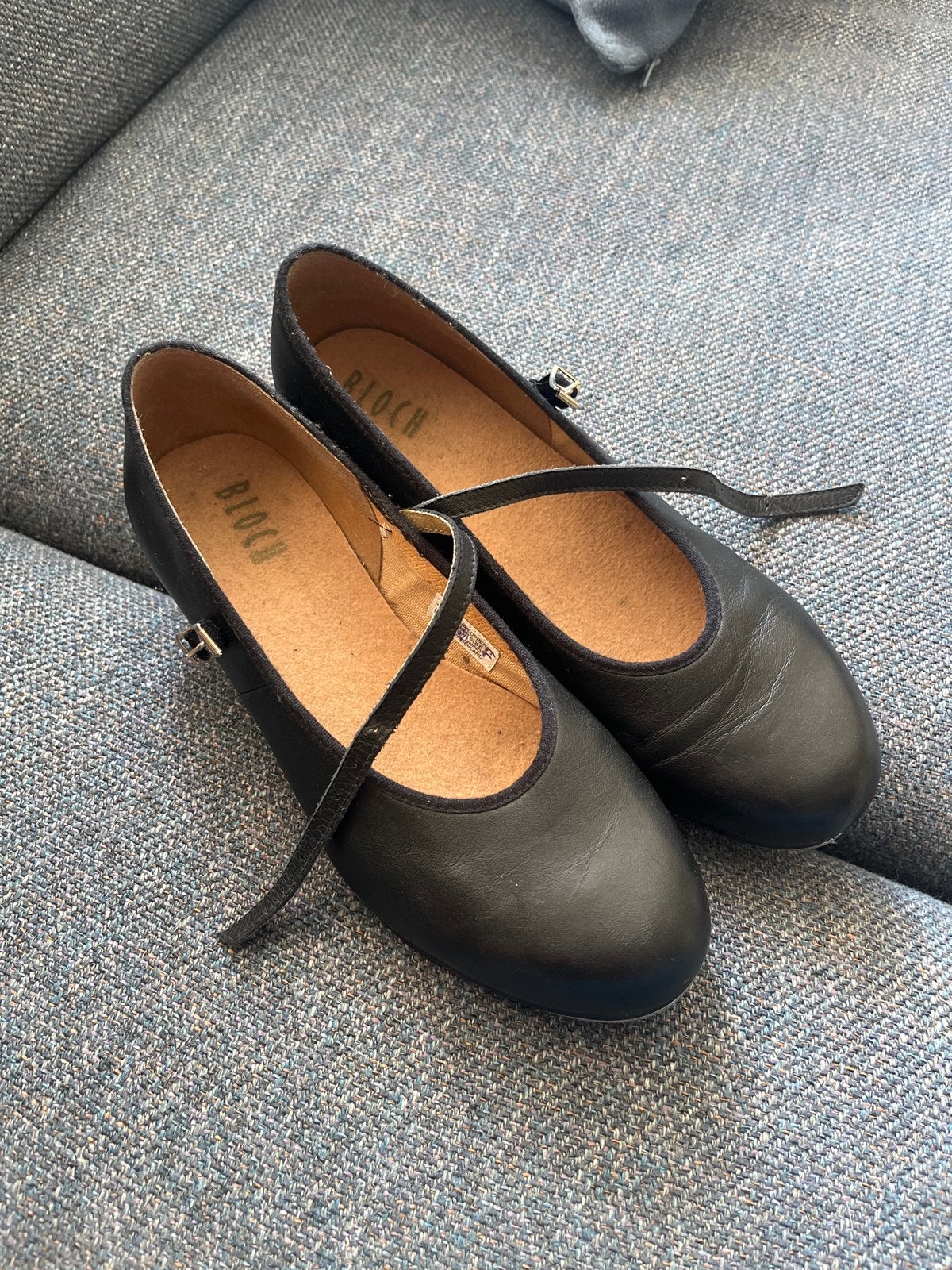 Bloch Tapdansschoenen Zwart - Maat 9.5, Ophalen, Zo goed als nieuw, Schoenen