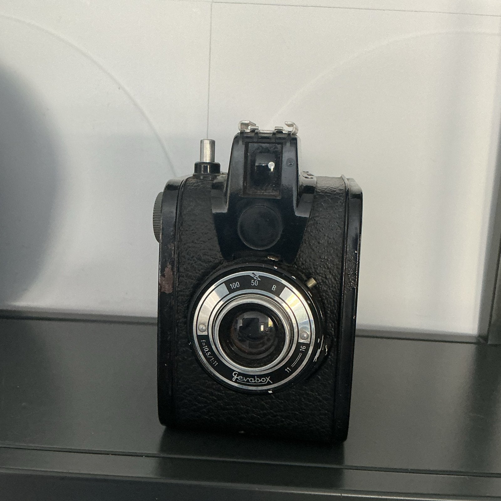 Vintage Gevabox camera - Klassieke boxcamera, Audio, Tv en Foto, Fotocamera's Analoog, Ophalen of Verzenden, Gebruikt, Compact