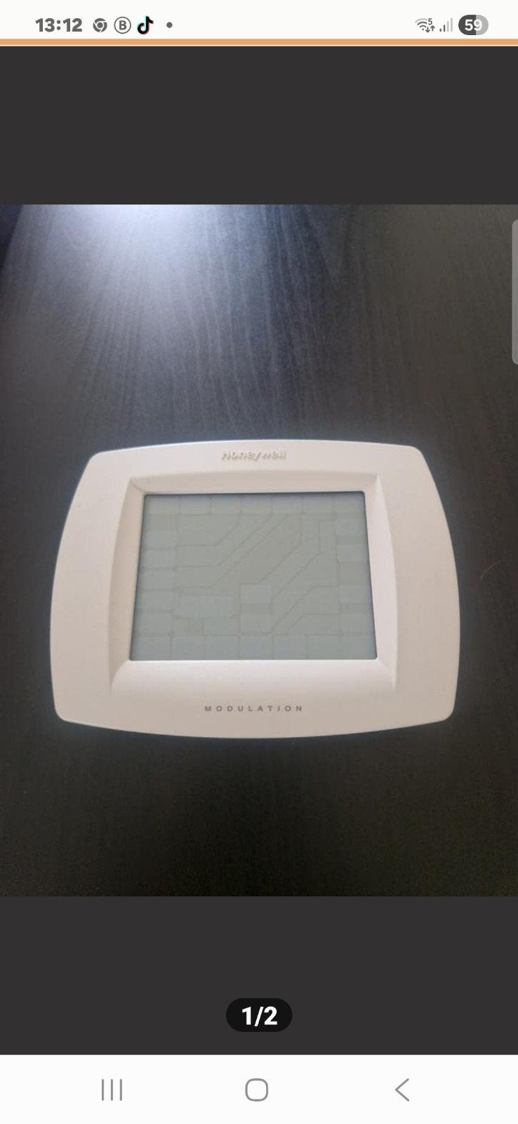 Honeywell Modulation Thermostaat, Doe-het-zelf en Verbouw, Thermostaten, Ophalen of Verzenden, Gebruikt