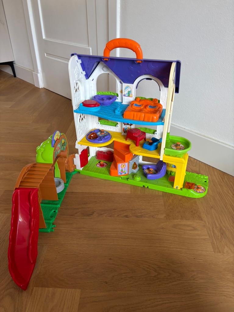 Fisher price Little People huis uitvouwbaar, Kinderen en Baby's, Speelgoed | Fisher-Price, Ophalen, Zo goed als nieuw, Speelset
