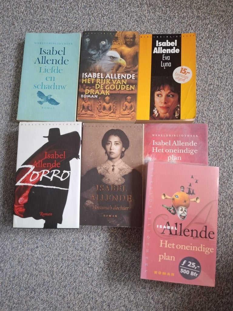 Isabel Allende, Ophalen of Verzenden, Gelezen, Isabel Allende, Nederland
