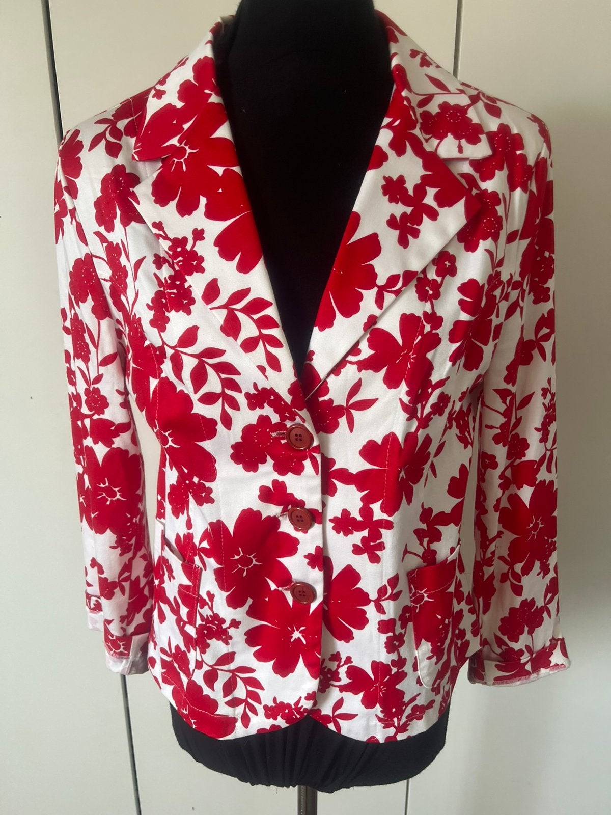 Blazer, Ophalen of Verzenden, Zo goed als nieuw, Maat 38/40 (M), Wit