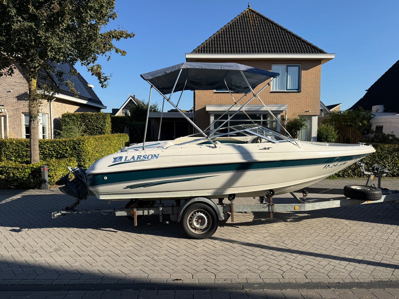 Larson 186 SEI | 190 pk | Inclusief trailer, Watersport en Boten, Ophalen, Overige merken, Gebruikt, Binnenboordmotor