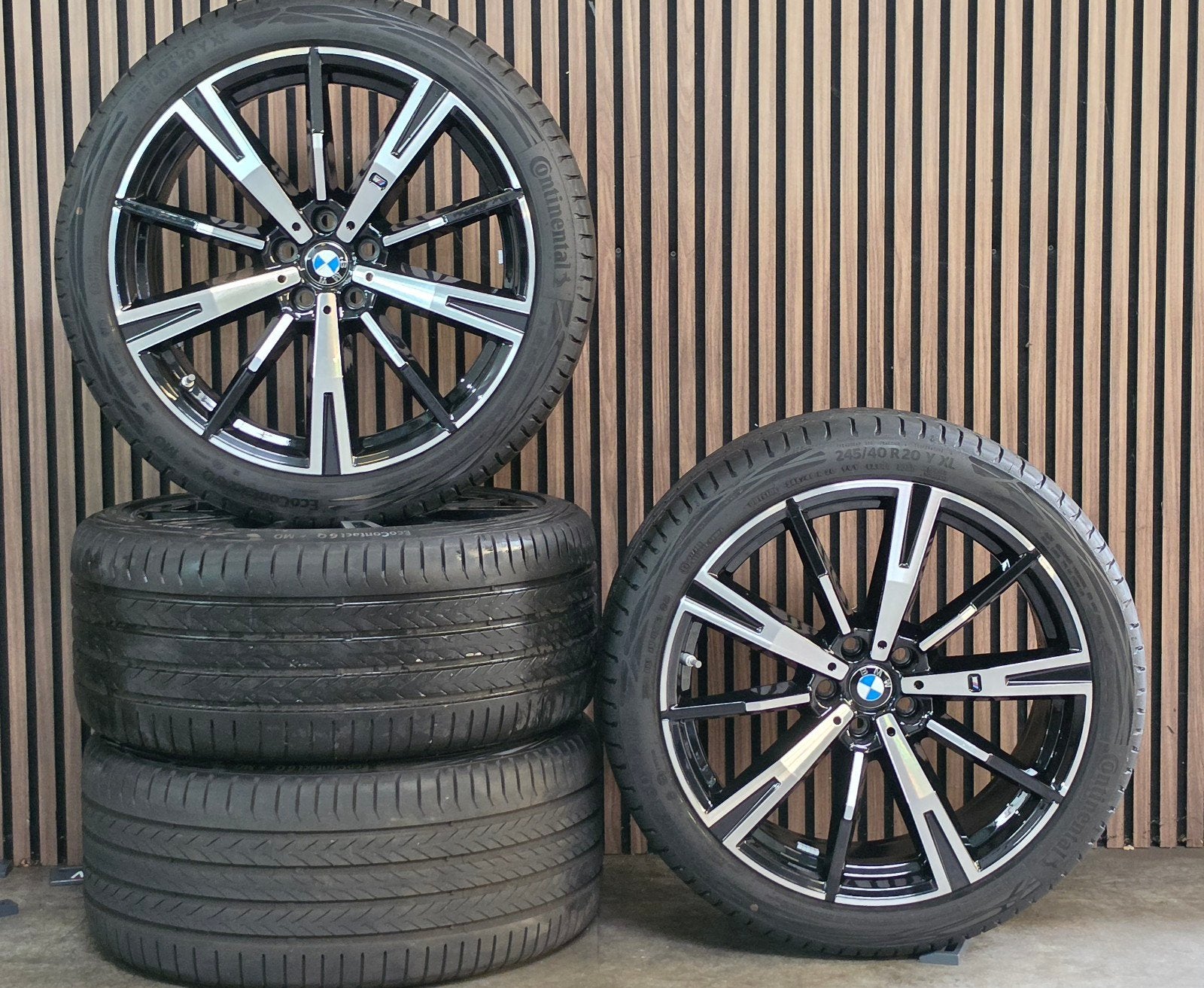 ZGAN 20" Orig BMW 5 serie G60 G61 M Velgen+ZGAN Banden 5x112, Bmw, Banden en Velgen, Bmw, Personenwagen