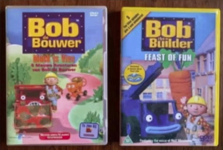 DVD Bob de Bouwer, the Builder; Muck is vies; Feast of Fun, Alle leeftijden, Ophalen of Verzenden, Zo goed als nieuw