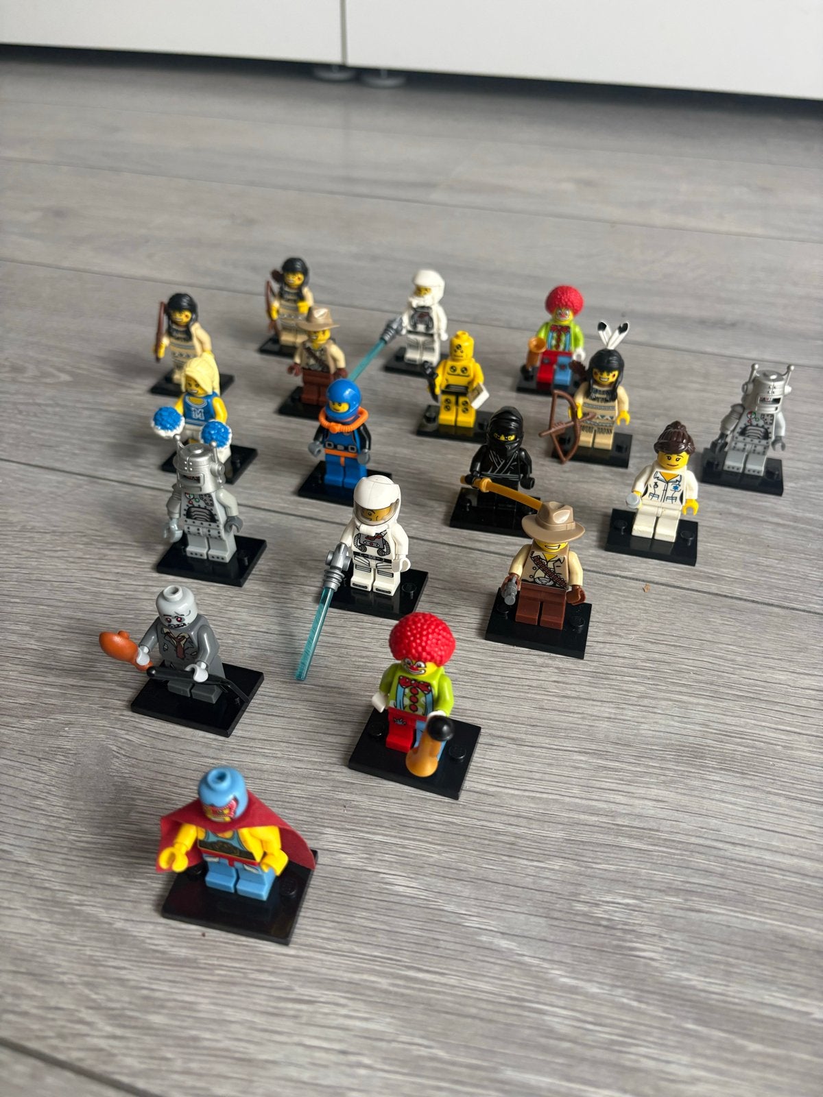 Lego Collectible Minifiguren Serie 1 - 18 Stuks met Accessoi, Ophalen of Verzenden, Zo goed als nieuw, Lego