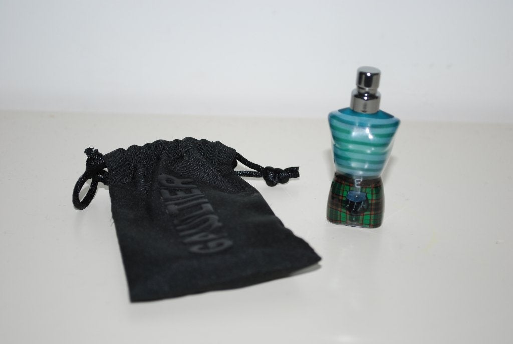 Miniatuur Jean Paul Gaultier Le Male Harrods, Ophalen of Verzenden, Zo goed als nieuw, Miniatuur, Gevuld