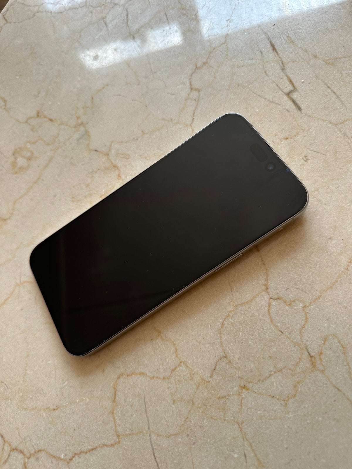 Iphone 15 pro max - 256 GB - 87% batterij - wit, Telecommunicatie, Mobiele telefoons | Apple iPhone, Wit, IPhone 15 Pro Max, Zo goed als nieuw