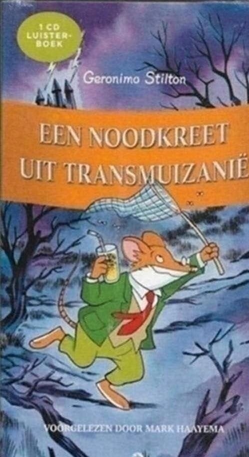 Geronimo Stilton Een noodkreet uit Transmuizanie (in plastic, Boeken, Ophalen of Verzenden, Cd, Kind