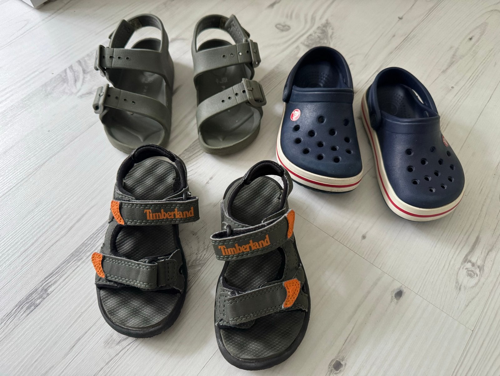 Sandalen pakket: Timberland, Crocs, Primark maat 22/23, Kinderen en Baby's, Kinderkleding | Schoenen en Sokken, Ophalen of Verzenden