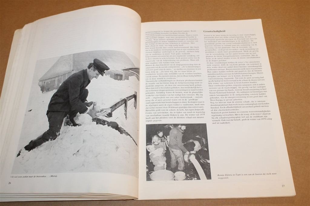 Witboek Friesland 1979 — Fotoboek Winter, Ophalen of Verzenden, Gelezen