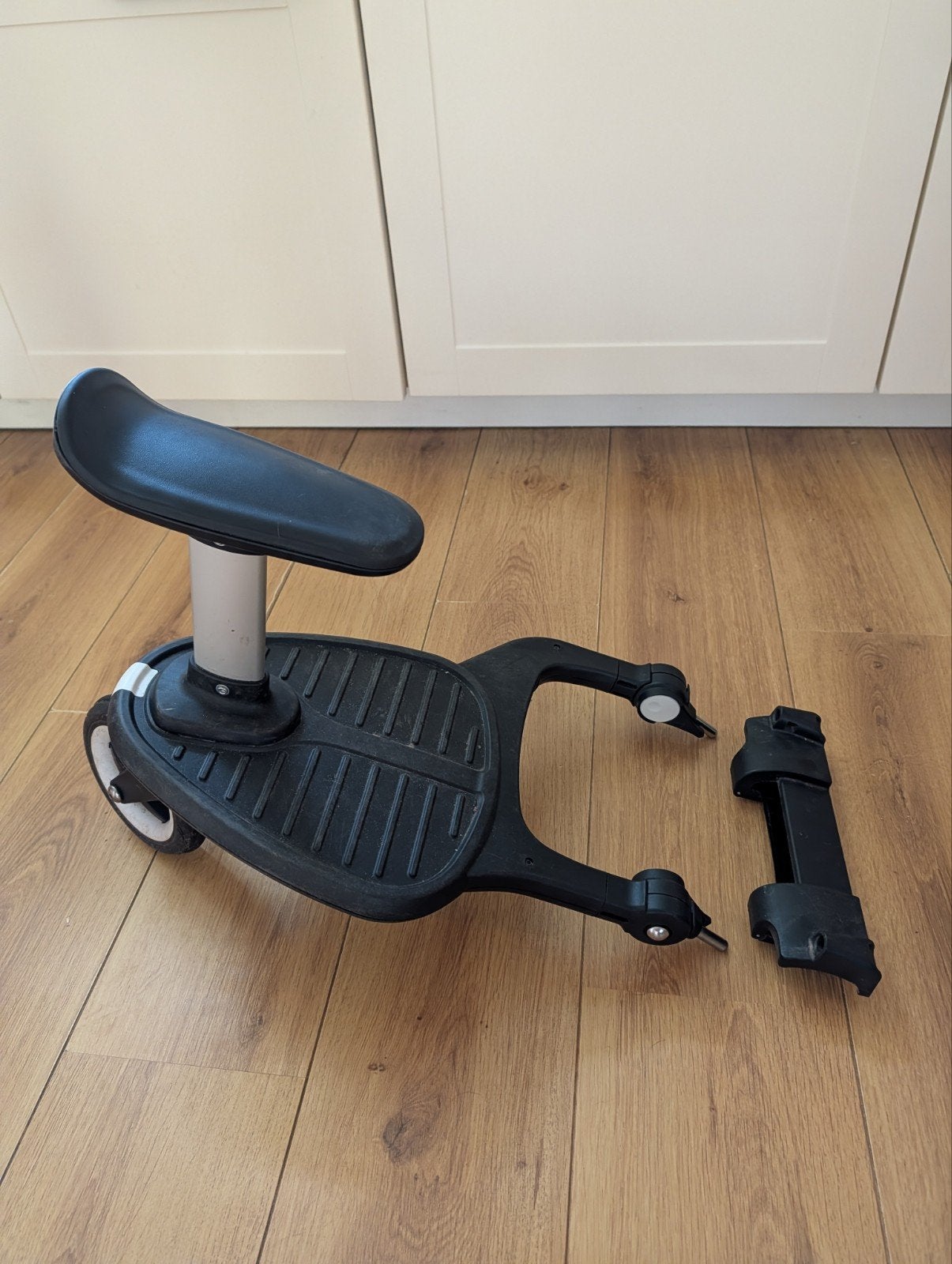 Meerijdplankje met zitje voor bugaboo kinderwagen, Ophalen, Gebruikt, Kinderwagen, Overige merken