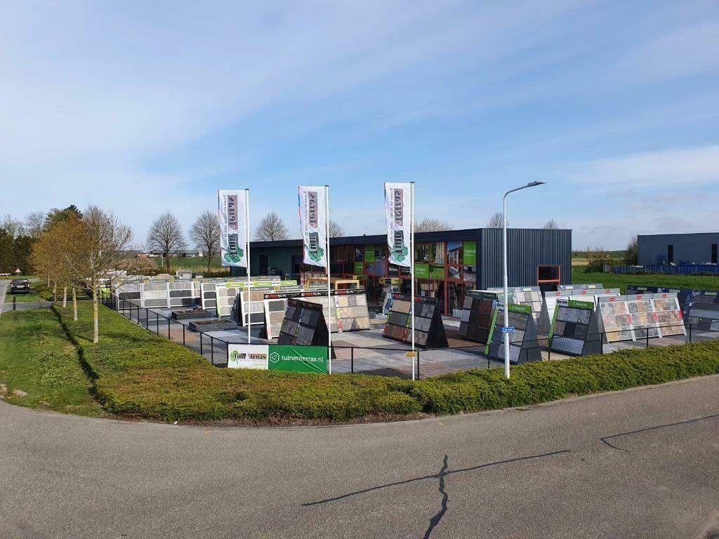 Ruim 1000 m2 showtuin voor iedere smaak en soort tuin, Tuin en Terras, Tegels en Klinkers, Ophalen, Nieuw, 10 m² of meer, Nvt