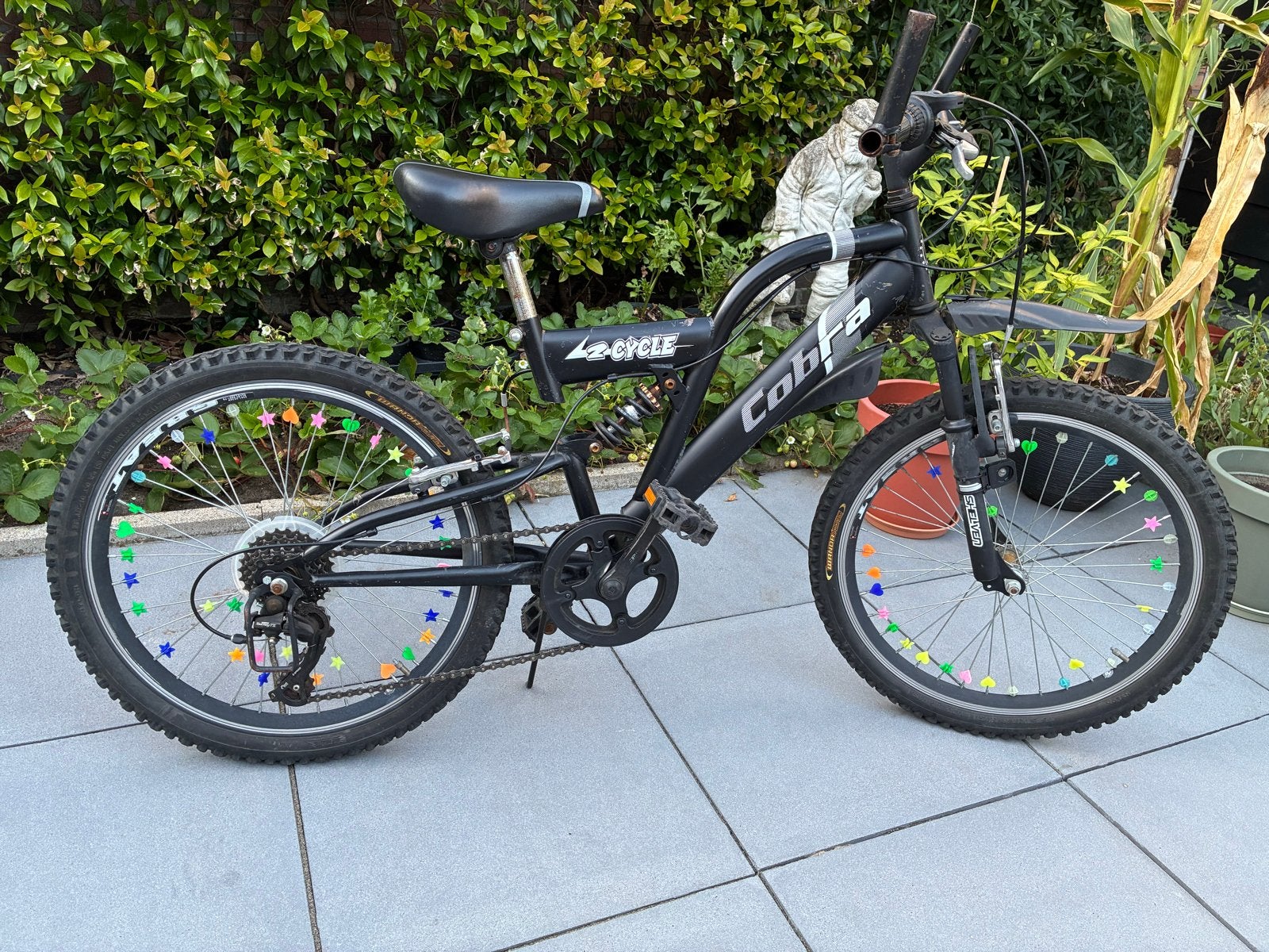 Cobra 22 inch mountenbike met 6 versnellingen, Fietsen en Brommers, Ophalen, Gebruikt, Velgrem, 20 inch of meer