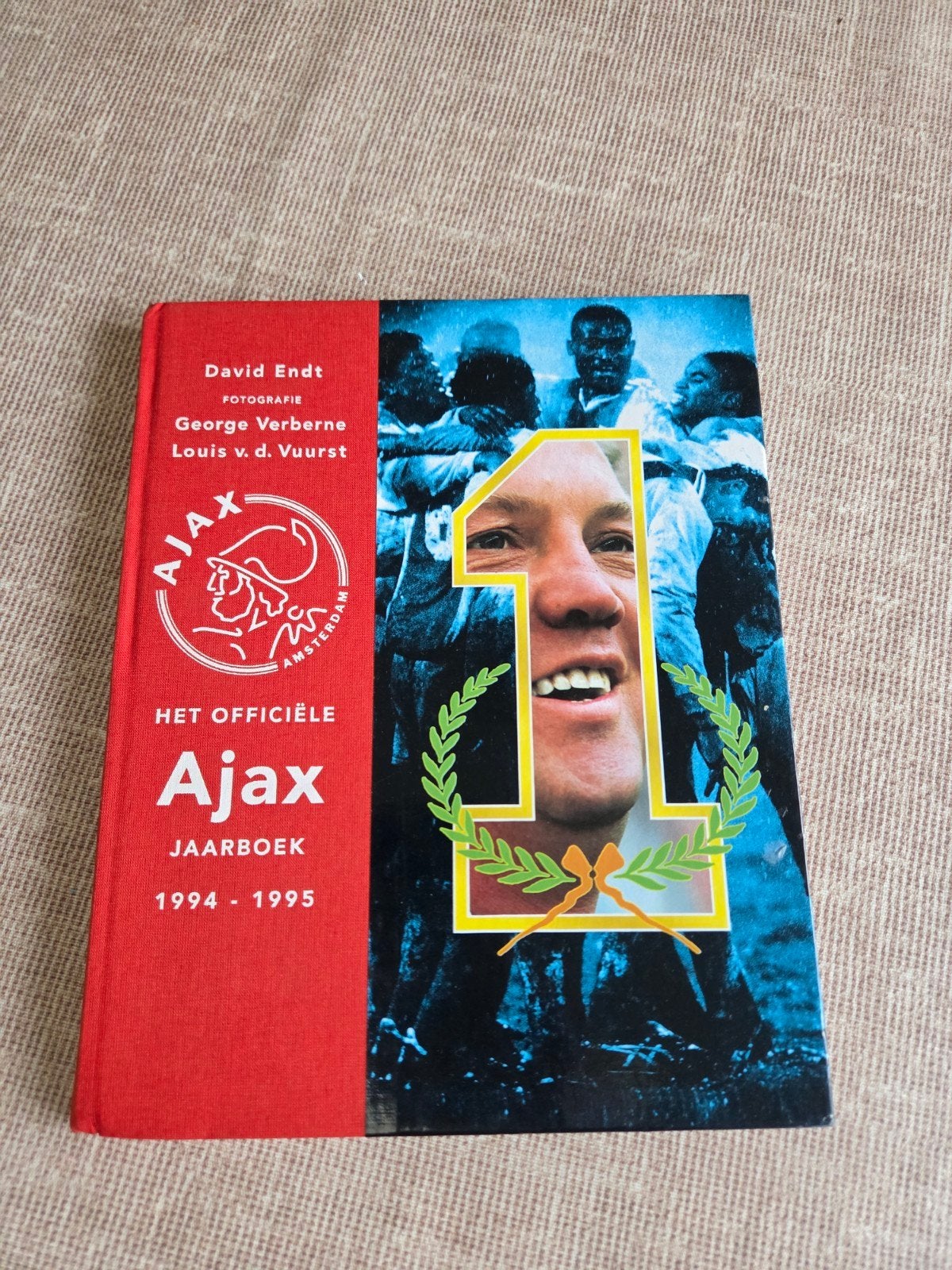 Ajax jaarboek 1994-1995, Boeken, Ophalen of Verzenden, Zo goed als nieuw, Balsport, D. Endt