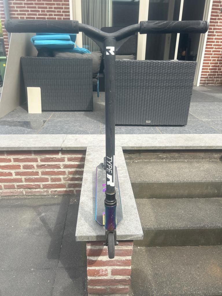 Stuntstep Type R - Chameleon Kleur, Fietsen en Brommers, Steps, Ophalen, Zo goed als nieuw, Overige typen