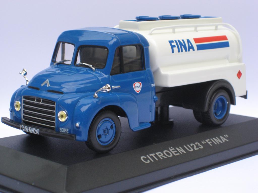 Citroen U 23 tankauto "Fina"  Altaya 1:43, Hobby en Vrije tijd, Modelauto's | 1:43, Ophalen of Verzenden, Nieuw, Auto, Overige merken