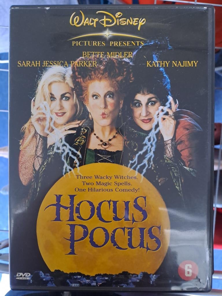 Hocus pocus (dvd), Vanaf 16 jaar, Ophalen of Verzenden, Zo goed als nieuw