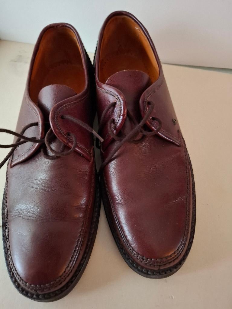 heren schoenen van Lier handmade 8,5, Kleding | Heren, Schoenen, Verzenden, Zo goed als nieuw, Bruin
