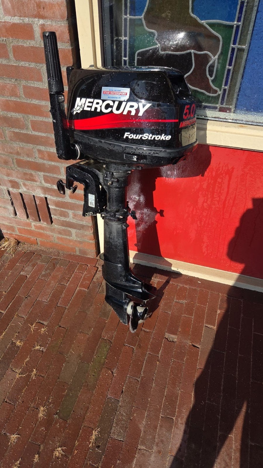 Mercury 5pk Buitenboordmotor - 4-takt, Ophalen, Gebruikt, 5 tot 10 pk, Viertaktmotor