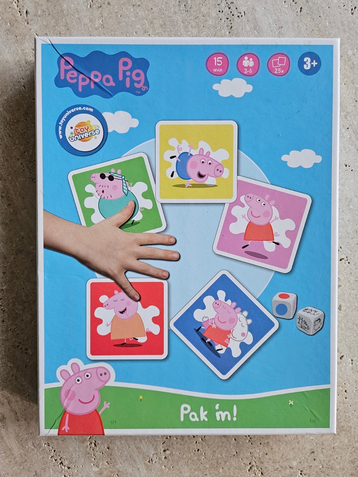 Peppa Pig Pak 'm! Gezelschapsspel voor kinderen, Een of twee spelers, Ophalen of Verzenden, Gebruikt, Hasbro